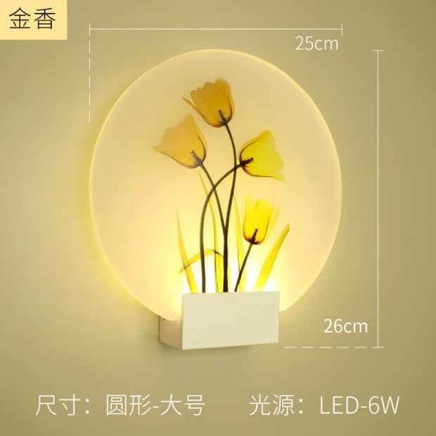 Modern Romantic Loveliness With Classic Picture Wall Lamp