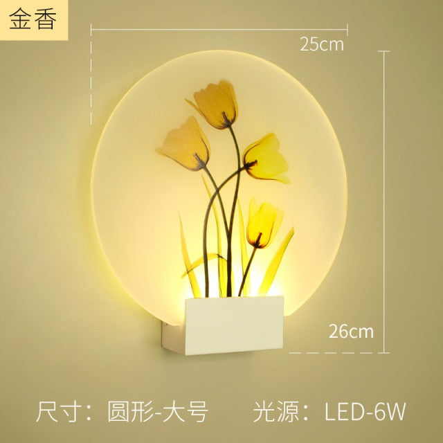 Modern Romantic Loveliness With Classic Picture Wall Lamp