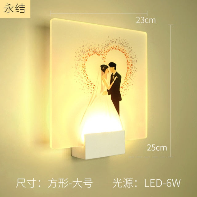 Modern Romantic Loveliness With Classic Picture Wall Lamp