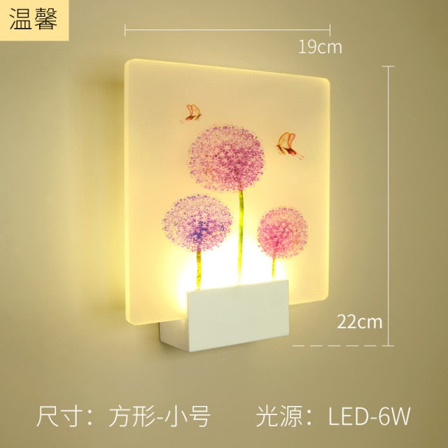 Modern Romantic Loveliness With Classic Picture Wall Lamp