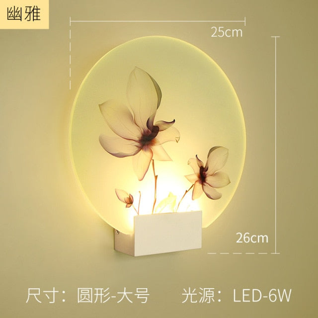 Modern Romantic Loveliness With Classic Picture Wall Lamp