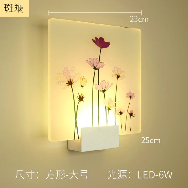 Modern Romantic Loveliness With Classic Picture Wall Lamp