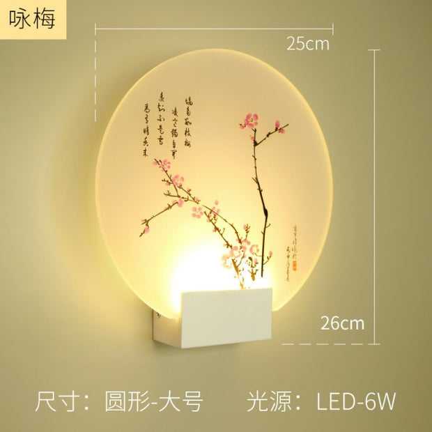 Modern Romantic Loveliness With Classic Picture Wall Lamp