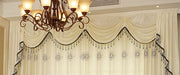 High-grade European Hollow Embroidery  Curtains