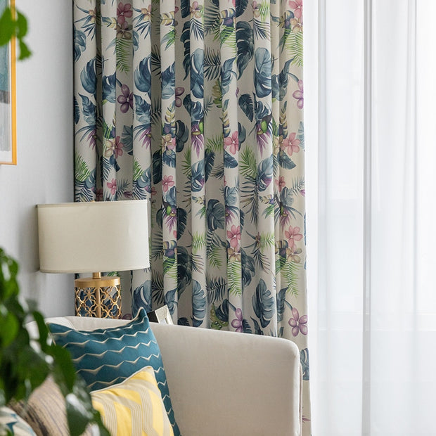 Double-sided Printing Shading curtains